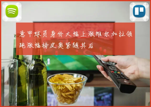 意甲球员身价大幅上涨维尔加拉领跑涨幅榜皮奥紧随其后